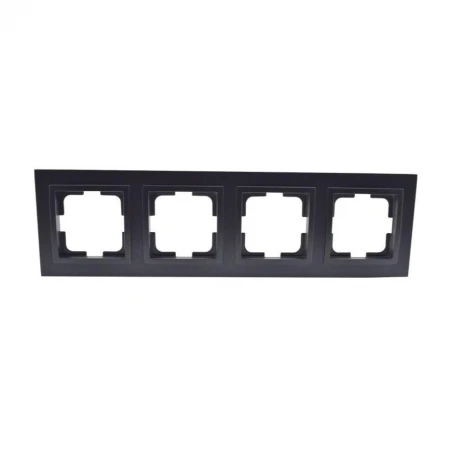 Рамка 4-постовая Mono Electric Despina графит 102-200000-163