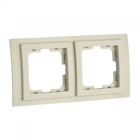 Рамка 2-постовая Mono Electric Larissa крем 103-171700-161