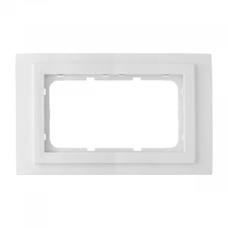 Рамка 2-модульная Mono Electric Despina жемчуг 102-250000-165