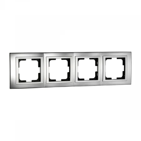 Рамка 4-постовая Mono Electric Chrome хром 106-410000-163