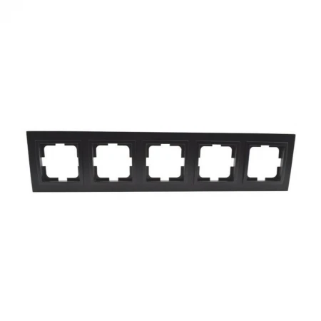 Рамка 5-постовая Mono Electric Despina графит 102-200000-164