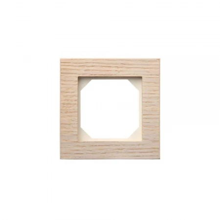 Рамка 1-постовая Liregus Epsilon дуб беленный 28-2241