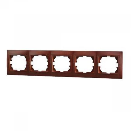 Рамка 5-ая горизонтальная Lezard Mira вишня 701-0601-150
