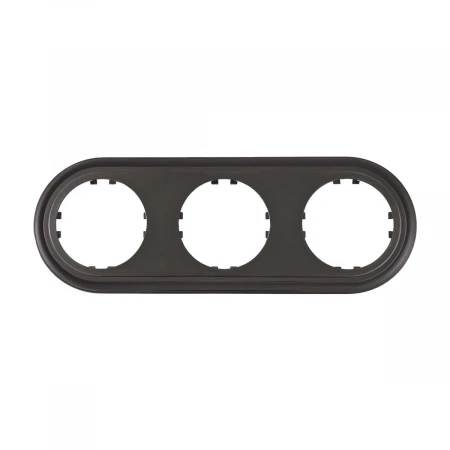 Рамка LK Studio 3-постовая круглая (бронза) Vintage-Classic 889337-1