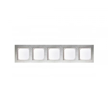 Рамка 5-постовая Liregus Epsilon сталь 28-2275