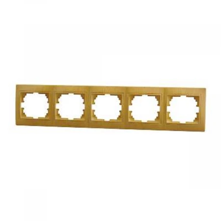 Рамка 5-ая горизонтальная Lezard Mira ольха 701-0701-150