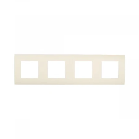Рамка LK Studio 4-постовая (бежевый) LK45 854401-1