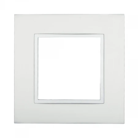 Рамка LK Studio 1-постовая из натурального анодированного алюминия LK45 854123-1