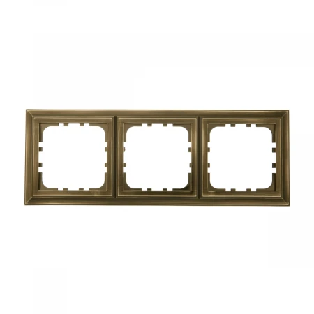 Рамка LK Studio 3-постовая (бронза) CLASSIC 894337-1
