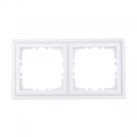 Рамка LK Studio 2-постовая (белый) CLASSIC 894204-1