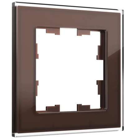 Рамка 1-постовая IEK Brite РУ-1-2-БрТБ темная бронза BR-M12-G-K45