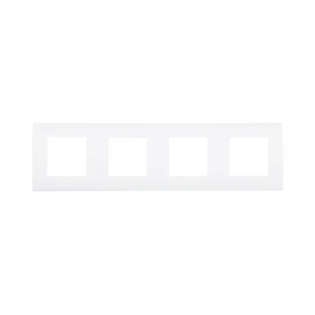 Рамка LK Studio 4-постовая (белый) LK45 854404-1
