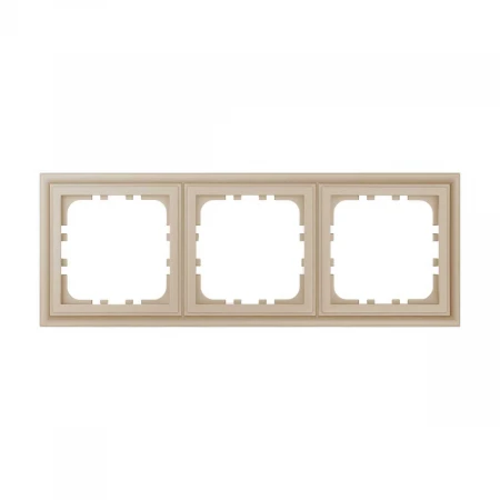 Рамка 3-постовая LK Studio (шампань) LK80 CLASSIC, 894306-1