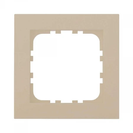 Рамка 1-постовая LK Studio (шампань) LK80 FLAT, 844106-1