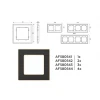 Рамка AMBRELLA VOLT AF580544 Рамка AMBRELLA VOLT AF580544