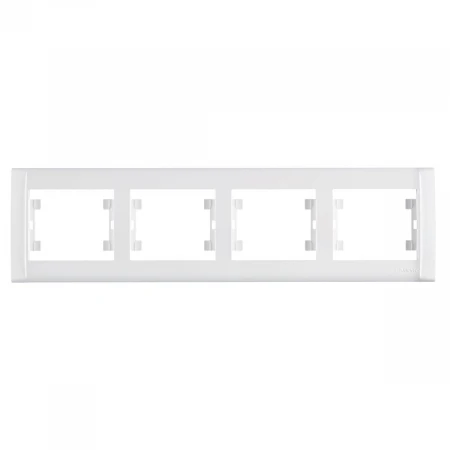 Рамка Makel 4-м Defne горизонт. бел. 42001704