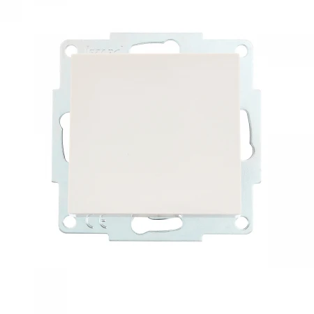 Выключатель Lezard Vesna белый жемчуг 742-3088-100