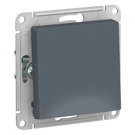 Выключатель одноклавишный Systeme Electric AtlasDesign 10A 250V грифель ATN000711