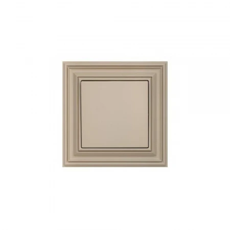 Выключатель одноклавишный Liregus Retro кремовый омбре 29-101