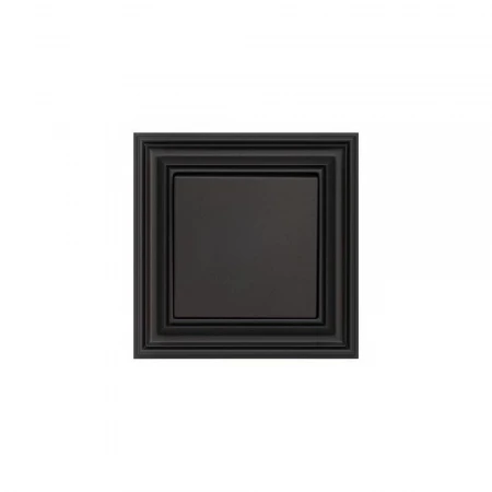 Переключатель перекрестный Liregus черный матовый 29-210