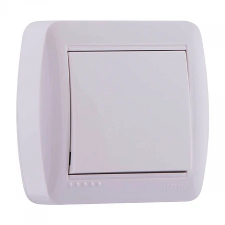 Выключатель Lezard Demet белый 711-0200-100