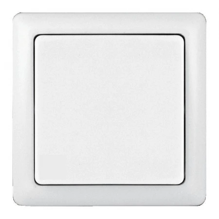 Выключатель одноклавишный Systeme Electric Хит 6A 250V белый VA16-131-B