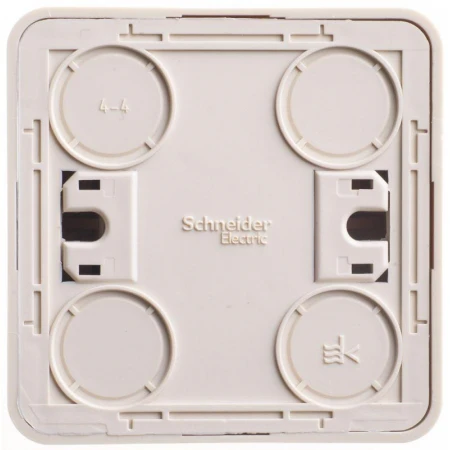 Выключатель одноклавишный Systeme Electric Этюд 10A 250V кремовый BA10-001K