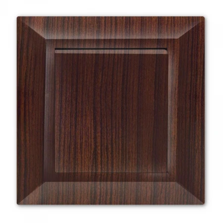 Выключатель одноклавишный Vesta-Electric Roma Mebel коричневый FVK010101FRN