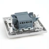 Переключатель двухклавишный Stekker Эрна белый PSW10-9005-01 39919 Переключатель двухклавишный Stekker Эрна белый PSW10-9005-01 39919