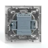 Переключатель двухклавишный Stekker Эрна белый PSW10-9005-01 39919 Переключатель двухклавишный Stekker Эрна белый PSW10-9005-01 39919