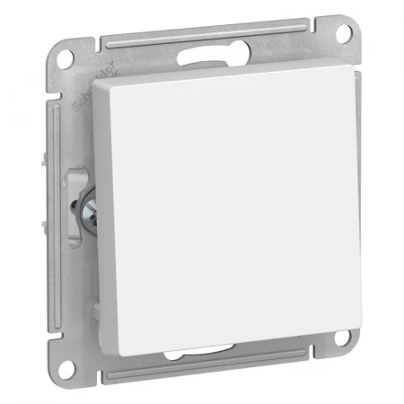 Выключатель кнопочный Systeme Electric AtlasDesign 10A 250V белый ATN000115