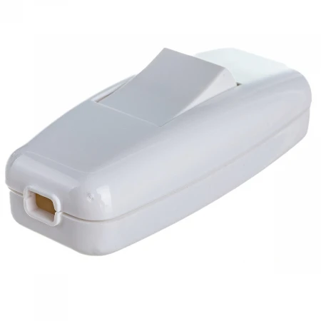Выключатель навесной Lezard Accessories белый 715-1100-611