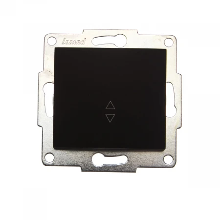 Выключатель проходной Lezard Karina черный 707-4288-105