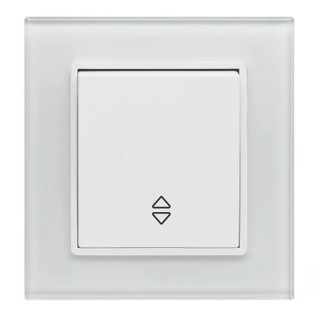 Выключатель одноклавишный проходной Vesta-Electric Exclusive White белый FVK050105BEL