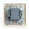 Переключатель одноклавишный перекрестный Stekker Эрна слоновая кость PSW10-9009-02 39926 Переключатель одноклавишный перекрестный Stekker Эрна слоновая кость PSW10-9009-02 39926