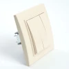 Выключатель трехклавишный Stekker Эрна слоновая кость PSW10-9007-02 39923 Выключатель трехклавишный Stekker Эрна слоновая кость PSW10-9007-02 39923