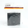 Переключатель одноклавишный перекрестный Stekker Эрна черный PSW10-9009-03 39927