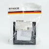 Переключатель одноклавишный перекрестный Stekker Эрна черный PSW10-9009-03 39927