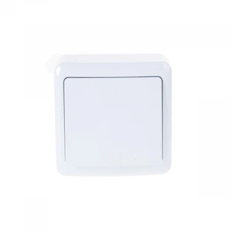 Выключатель Lezard Viola белый 751-0200-100