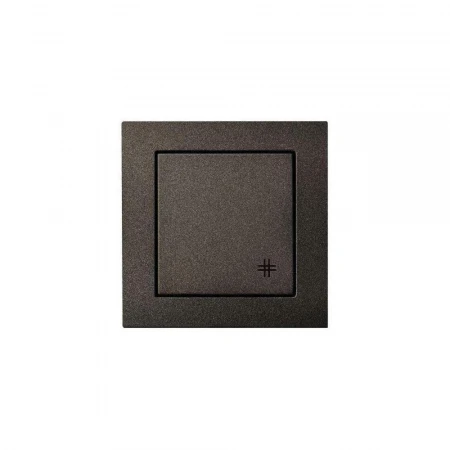 Переключатель перекрестный Liregus Epsilon антрацит 28-108