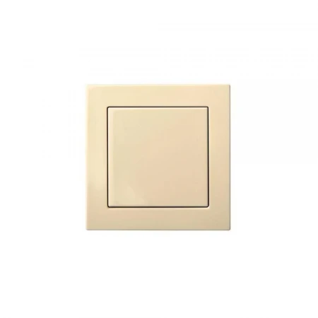 Выключатель одноклавишный Liregus Epsilon бежевый 28-052