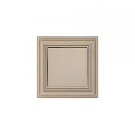 Выключатель одноклавишный Liregus Retro кремовый омбре 29-111