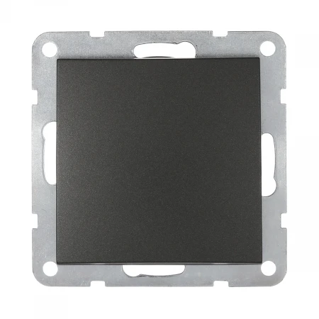 Переключатель LK Studio 1-кл., на 2 направления (схема 6) 16 A, 250 B (черный бархат) LK60 860308-1