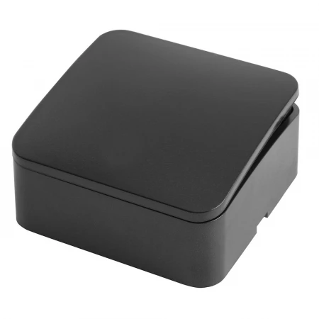 Выключатель одноклавишный Stekker София черный матовый MSW10-10-05 49471