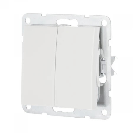 Выключатель LK Studio 2-кл.(схема 5) 16 A, 250 B (белый) LK60 861104-1