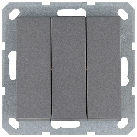 Выключатель трехклавишный Jasmart G3031S