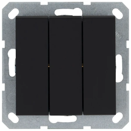 Выключатель трехклавишный Jasmart G3031PB