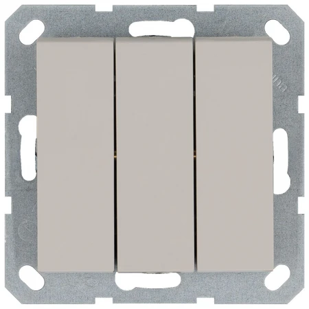 Выключатель трехклавишный Jasmart G3031T