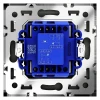 Перекрестный переключатель встраиваемый Voltum S70 одноклавишный 10А, (титан) VLS010506 Перекрестный переключатель встраиваемый Voltum S70 одноклавишный 10А, (титан) VLS010506