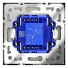Перекрестный переключатель встраиваемый Voltum S70 одноклавишный 10А, (шелк) VLS010504 Перекрестный переключатель встраиваемый Voltum S70 одноклавишный 10А, (шелк) VLS010504